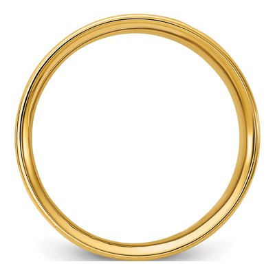 Men's 10K Yellow Gold Diamond Cross Ring Mounting – view 2
