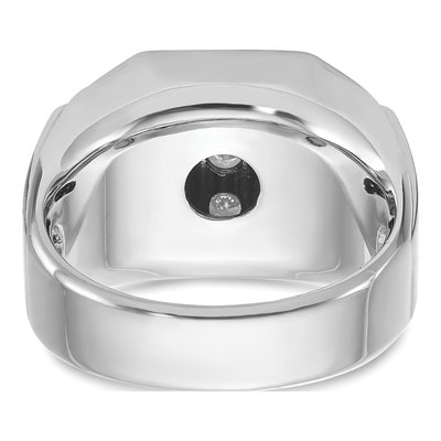 Men's 14K White Gold Diamond Ring Mounting – view 7