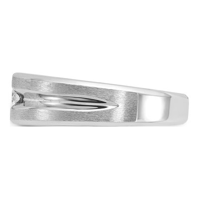 Men's 14K White Gold Diamond Ring Mounting – view 5