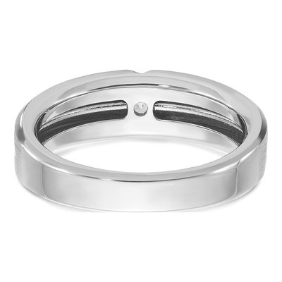 Men's 14K White Gold Diamond Ring Mounting – view 7