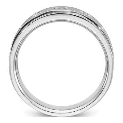 Men's 14K White Gold Diamond Ring Mounting – view 2