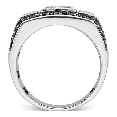 Men's 14K White Gold Diamond Ring Mounting – view 2