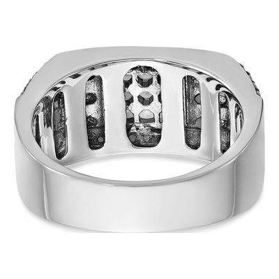 Men's 14K White Gold Diamond Ring Mounting – view 7