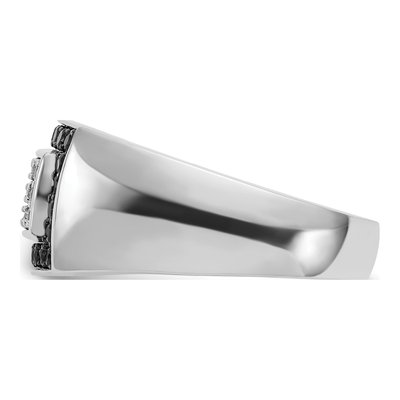 Men's 14K White Gold Cluster Ring Mounting – view 5