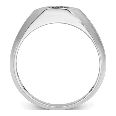 Men's 14K White Gold 1/2 ct tw Diamond Ring – view 2