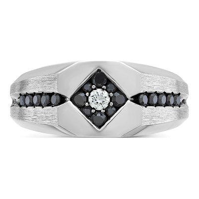Men's 14K White Gold 1/2 ct tw Diamond Ring – view 6