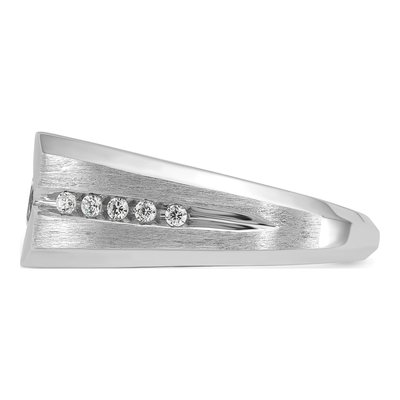 Men's 14K White Gold Diamond Ring Mounting – view 5