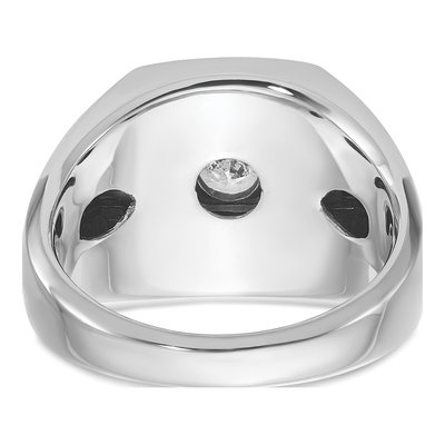 Men's 14K Two-Tone Gold Ring Mounting – view 7