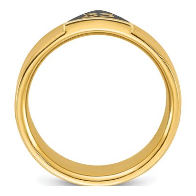 Men's 14K Yellow Gold Masonic 33rd Degree Ring – view 2