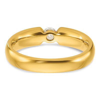Men's 14K Yellow Gold Diamond Ring Mounting – view 7