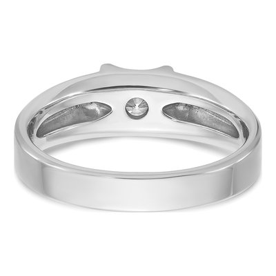 Men's 14K White Gold 1/2 ct tw Lab-Grown Diamond Ring – view 5
