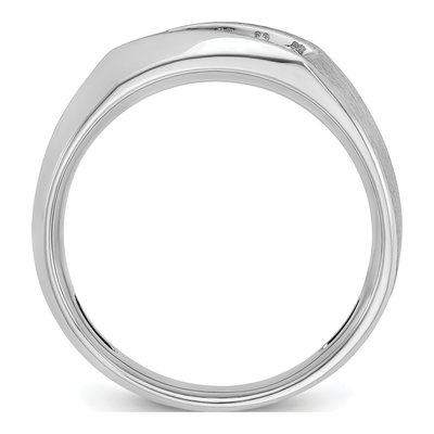 Men's 14K White Gold 5-Stone Ring Mounting – view 2