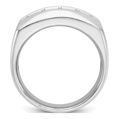 Men's 14K White Gold Diamond Ring Mounting – view 2