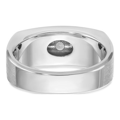 Men's 14K White Gold Diamond Ring Mounting – view 7