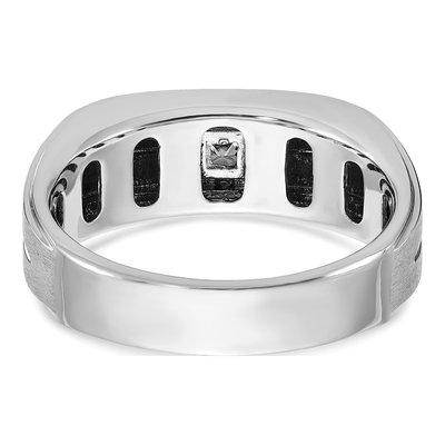 Men's 14K White Gold Diamond Ring Mounting – view 7
