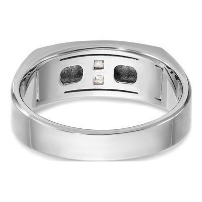 Men's 14K White Gold Diamond Ring Mounting – view 5