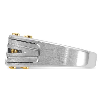 Men's 14K Two-Tone Gold Diamond Ring Mounting – view 5
