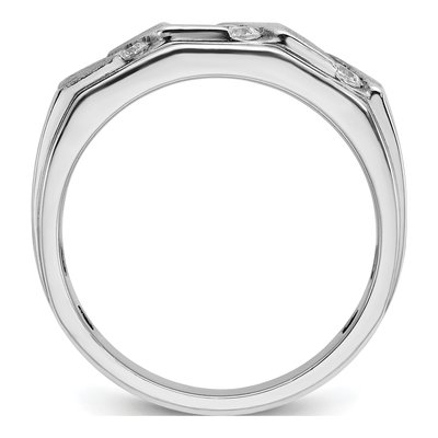 Men's 14K White Gold Ring Mounting – view 2