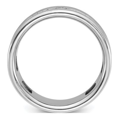 Men's 14K White Gold Diamond Ring Mounting – view 2
