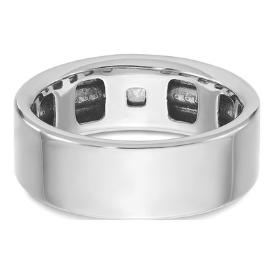 Men's 14K White Gold Diamond Ring Mounting – view 7