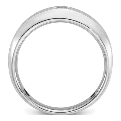 Men's 14K White Gold Diamond Ring Mounting – view 2