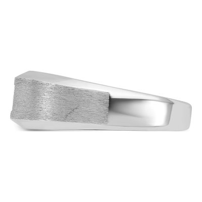 Men's 14K White Gold Diamond Ring Mounting – view 5