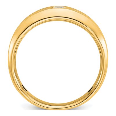 Men's 10K Yellow Gold Holds Square Ring Mounting – view 2