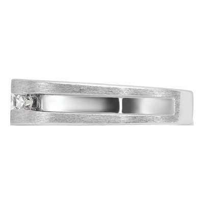 Men's 14K White Gold Diamond Ring Mounting – view 5