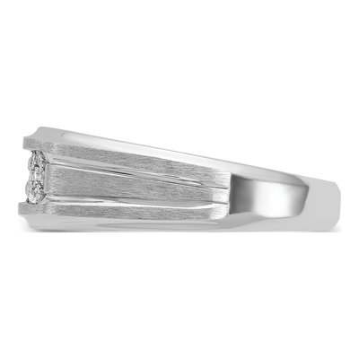 Men's 14K White Gold Diamond Ring Mounting – view 5