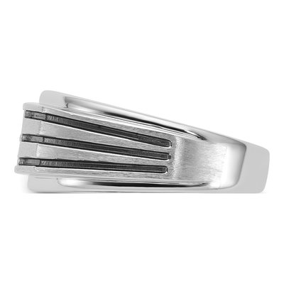 Men's 14K White Gold 1/3 ct tw Lab-Grown Diamond Ring – view 3