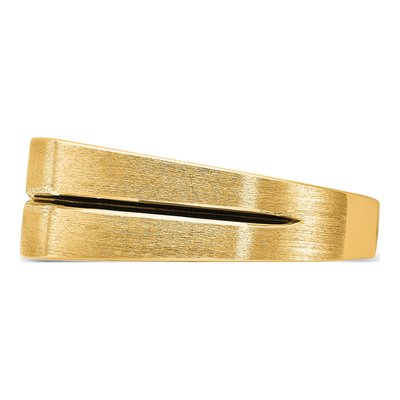 Men's 10K Yellow Gold 3-Stone Diamond Ring Mounting – view 3