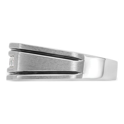 IBGoodman 14K White Gold Men's 1/2ct Diamond Ring – view 5