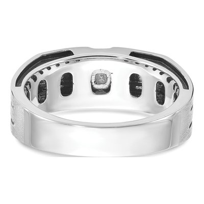 Men's 14K White Gold Diamond Ring Mounting – view 7