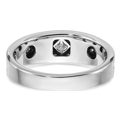 14K White Gold 1/2 ct tw Lab-Grown Diamond Ring – view 6