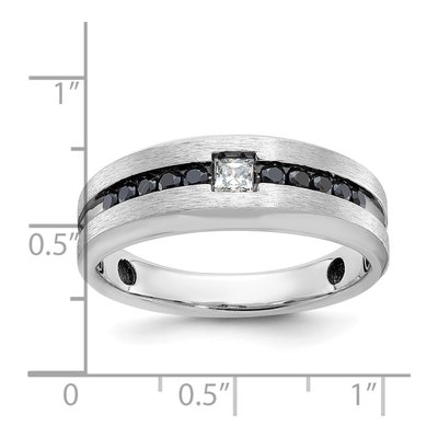 Men's 14K White Gold Diamond Ring Mounting – view 4