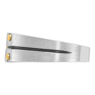 Men's 14K Two-Tone Gold Diamond Ring Mounting – view 5