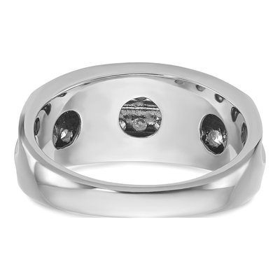 Men's 14K White Gold Diamond Ring Mounting – view 5