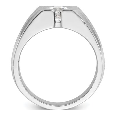 Men's 14K White Gold 1 ct tw Lab-Grown Diamond Ring – view 2
