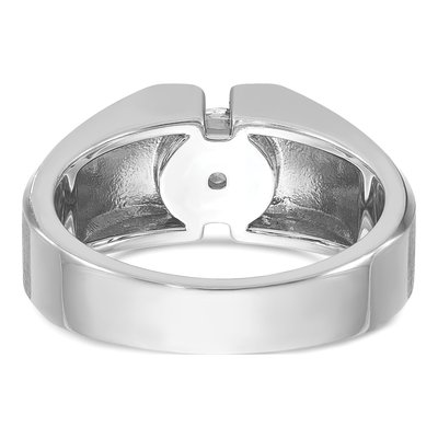 Men's 14K White Gold 1 ct tw Lab-Grown Diamond Ring – view 5