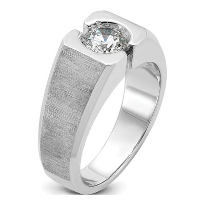 Men's 14K White Gold 1 ct tw Lab-Grown Diamond Ring – view 6
