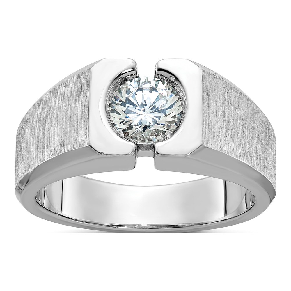 Men's 14K White Gold 1 ct tw Lab-Grown Diamond Ring