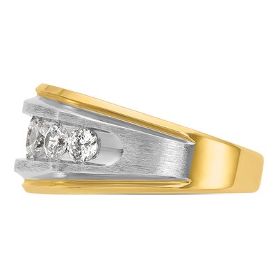 Men's 14K Yellow Gold Diamond Ring Mounting – view 5