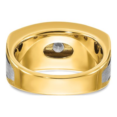 Men's 10K Two-Tone Gold 2 ct tw Diamond Ring – view 5