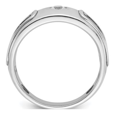 Men's 14K Two-Tone Gold Diamond Ring Mounting – view 2