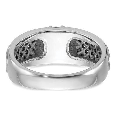 Men's 14K White Gold Diamond Ring Mounting – view 7