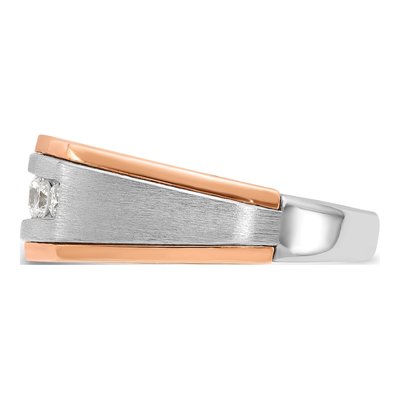 Men's 14K Two-Tone Gold Diamond Ring Mounting – view 5