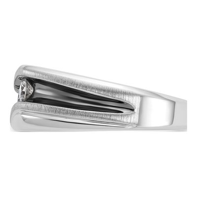 Men's 14K White Gold Diamond Ring Mounting – view 5