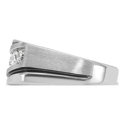 Men's 14K White Gold Diamond Ring Mounting – view 5