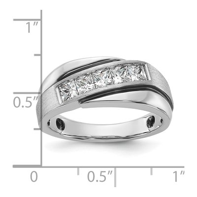 Men's 14K White Gold 1 ct tw Lab-Grown Diamond Ring – view 2