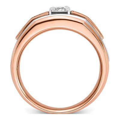 Men's 14K Two-Tone Gold Diamond Ring Mounting – view 2